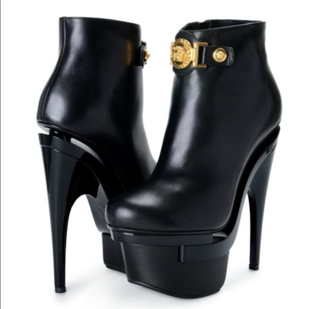 Versace Platform Ankle Bootie